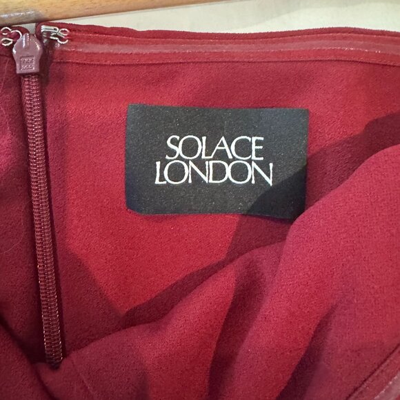 Solace London Strapless Long Dress - Picture 4 of 8